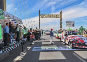 Ricardo Gallardo arranca etapa San Luis – Monterrey de la Carrera Panamericana
