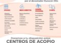 Suman Sociedad Civil y Gobierno, centros de acopio para apoyar a los damnificados de Guerrero por “Otis”
