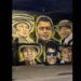 Cumplen sueño del Rey del Wepa; con mural “La escuela de la cumbia” inmortalizan al potosino