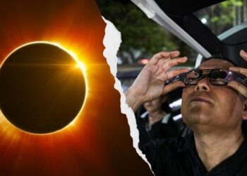 FOTOS: Así se vio el eclipse de HOY