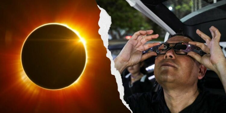 FOTOS: Así se vio el eclipse de HOY