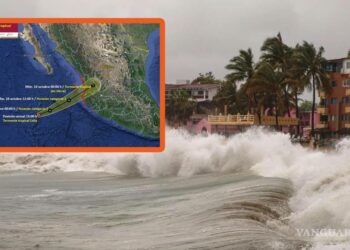 Huracán Lidia se intensifica a categoría 2: ¿cuándo tocará tierra y dónde lloverá?