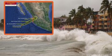 Huracán Lidia se intensifica a categoría 2: ¿cuándo tocará tierra y dónde lloverá?