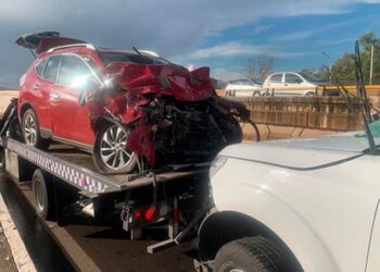Lluvia de ayer causó accidentes en el bulevar R. Cordero