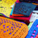 3 bonitas y tradicionales plantillas para hacer papel picado de Día de Muertos
