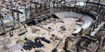 Sin estar al 100%, empresa privada, ya ofrece espacios en renta de la Arena Potosí