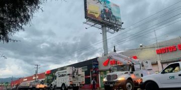 Toca cables de alta tensión y sobrevive