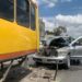 Aparatoso choque por alcance deja dos lesionados en Soledad