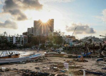 Otis, el huracán más fuerte en la historia del Pacífico oriental: NOAA