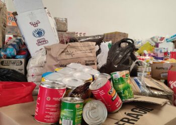 Potosinos muestran solidaridad a los afectados por el Huracán Otis