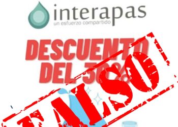 Advierte Interapas sobre falsos gestores que ofrecen descuentos en cartera vencida