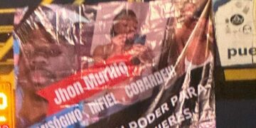 Aparecen lonas de acusación por abuso a mujeres en contra de un jugador de Atlético de San Luis