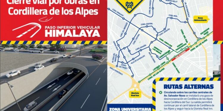 Este martes 21 de noviembre, Gobierno de la Capital inicia la construcción del Paso Inferior Vehicular Himalaya