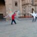 Encendido de luces navideñas en el Centro Histórico de San Luis Potosí el 3 de diciembre