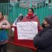 Padres de familia de la escuela Revolución Mexicana protestan por falta de maestros
