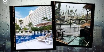 Huracán Otis: así quedó el famoso Hotel Emporio donde se grabó El Chavo del 8
