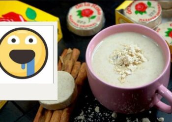 Truco para hacer atole de mazapán de la Rosa con un sabor exquisito y especito