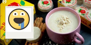 Truco para hacer atole de mazapán de la Rosa con un sabor exquisito y especito