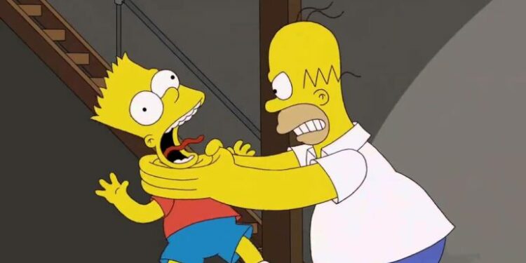 ¡Los tiempos han cambiado! Los Simpson anuncian que Homero dejará de ahorcar a Bart