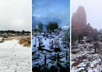 ¡México se pinta de blanco! Cae nieve en varios estados