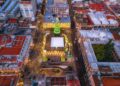 Domingo parcialmente nublado en capital potosina