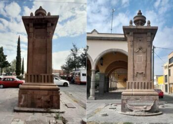 Inicia restauración de la Caja de Agua Santuario, considerado Patrimonio Cultural de SLP