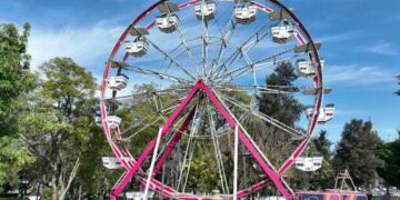 Rueda de la fortuna por Navidad en SLP: Horarios, fechas y costo