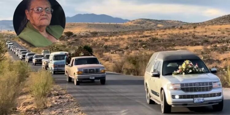 VIDEO: Revelan presuntas imágenes de cortejo fúnebre de María Consuelo Loera, madre de El Chapo Guzmán