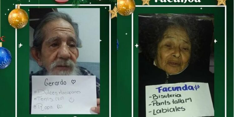 Abuelitos del asilo de adultos mayores “Macondo” escriben carta a Santa