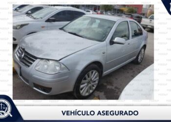 Vehículo con serie alterada, es asegurado por la PDI en Valle Dorado