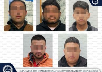Capturan a cinco sujetos señalados de dar muerte a tres jóvenes
