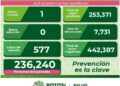 El estado continua con bajos contagios de Covid-19