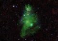 Descubre el árbol de Navidad espacial, según la NASA