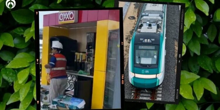 El Tren Maya ya tiene mini Oxxo