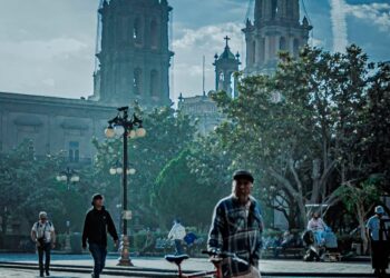 Jueves nublado en San Luis Potosí