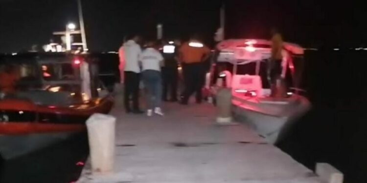 Se hunde embarcación en Isla Mujeres; mueren tres turistas