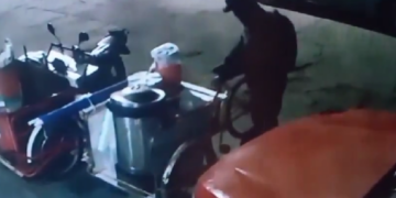 VIDEO: Indigna el robo de un triciclo de tamales en Prados de San Vicente