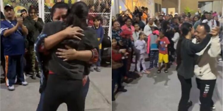 Con pastel y vals, joven de Guatemala celebra sus XV años en la Casa del Migrante en SLP