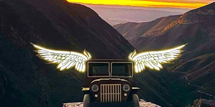 Una ‘Willy con alas de águila’, el nuevo atractivo de Real de Catorce
