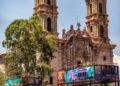 Jueves ventoso y parcialmente nublado en SLP