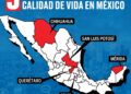 Revista Expansión destaca a San Luis Capital como la segunda mejor ciudad para vivir en México.