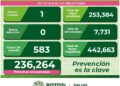 Un nuevo caso de Covid-19 en el estado