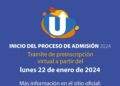 Del 22 de enero al 31 de mayo, preinscripciones para el ciclo escolar 2024-2025 en la UASLP