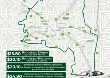 El servicio de taxis también aumentó sus costos