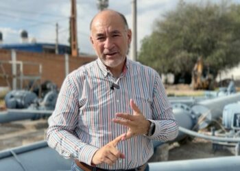 Enrique Galindo anuncia la puesta en funcionamiento de los pozos Fovissste, Valle del Campestre y Villa Magna 2