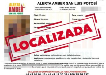 Informa Fiscalía sobre localización de adolescente de 13 años que contaba con Alerta Amber