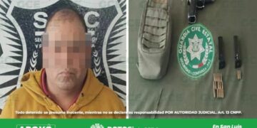 Hombre que se identificó como policía es detenido con arma de fuego