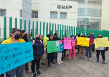 Protestan por falta de medicamentos en el Hospital Central