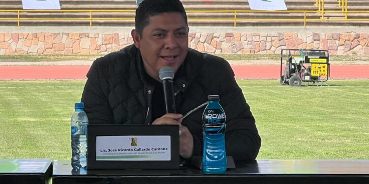 Ricardo Gallardo presentó la Copa Potosí 2024