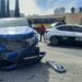 Taxista resulta lesionado tras choque en Lomas del Tecnológico